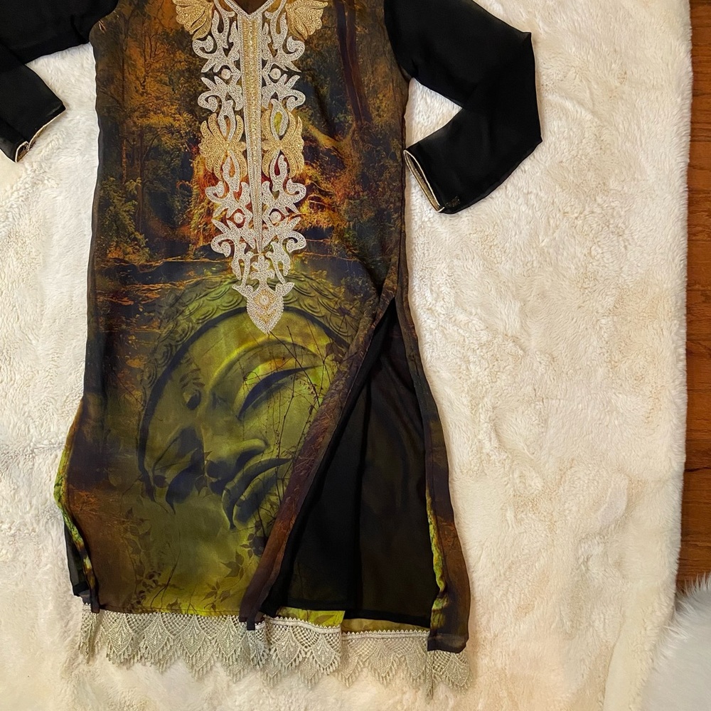 Vintage Buddha tunic/dress - Picture 4 of 8